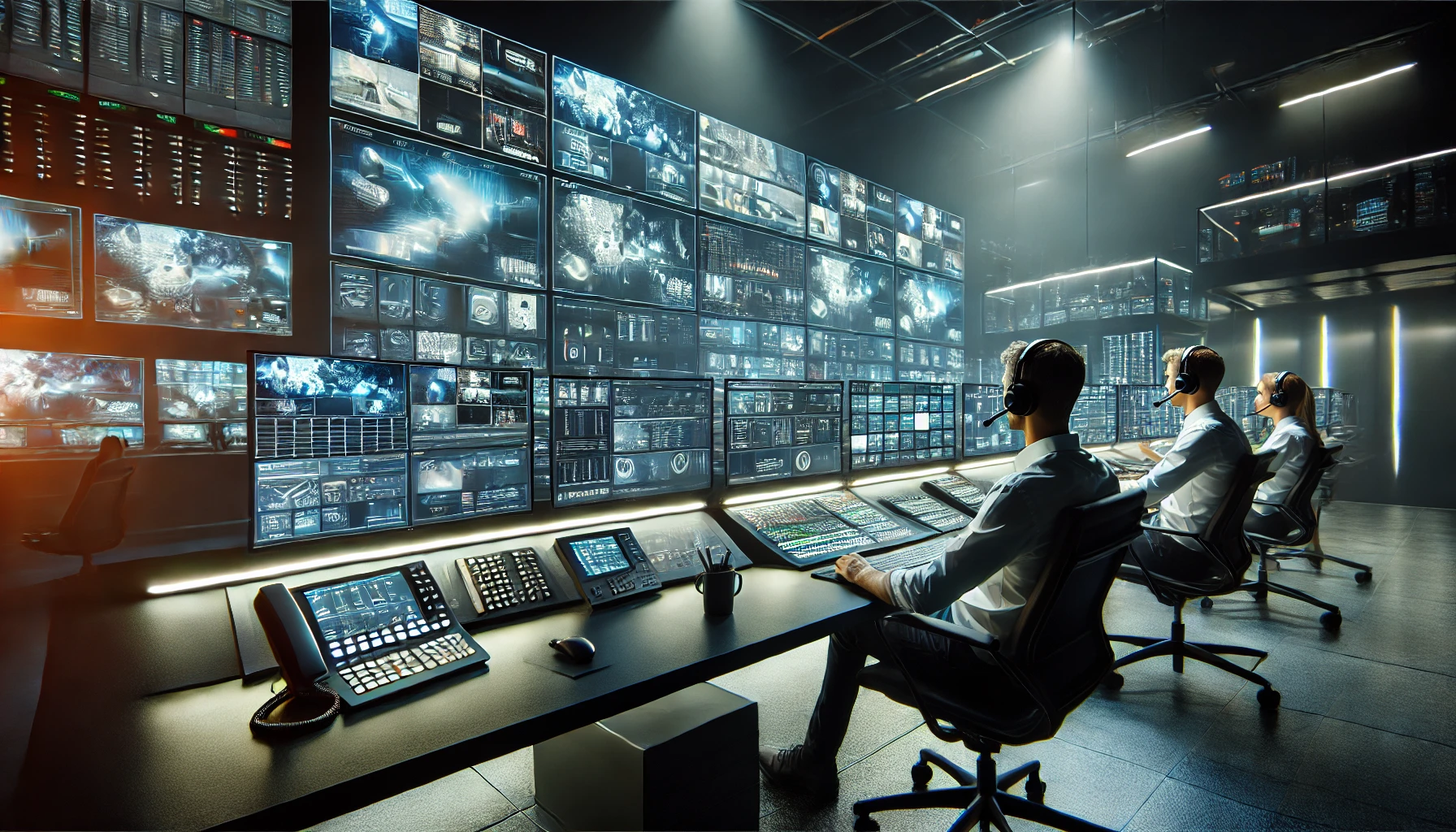 Broadcast control room operations