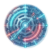 Operations Clock center cog